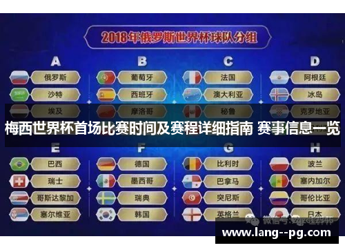 梅西世界杯首场比赛时间及赛程详细指南 赛事信息一览 梅西世界杯首场比赛时间及赛程详细指南 赛事信息一览