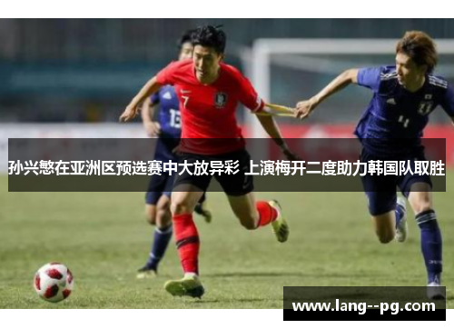 孙兴慜在亚洲区预选赛中大放异彩 上演梅开二度助力韩国队取胜
